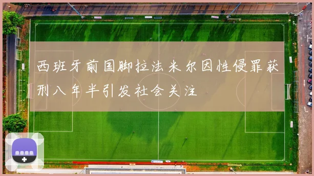 西班牙前国脚拉法米尔因性侵罪获刑八年半引发社会关注